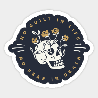 No Fear In Death Sticker